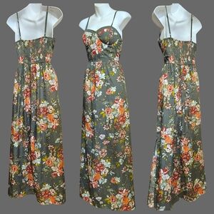 Multicolor Maxi Dress Sz.M Y2K Fairy Fairycore Cottagecore